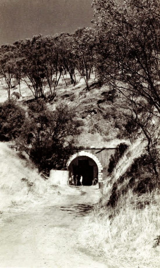 Tunnel No. 2, "The Big Tunnel' entrance. (Source: Supplied)