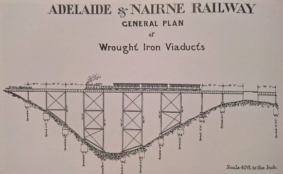General plan of the Sleep's Hill Viaduct.