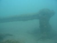 Wreck of HMS Buffalo.