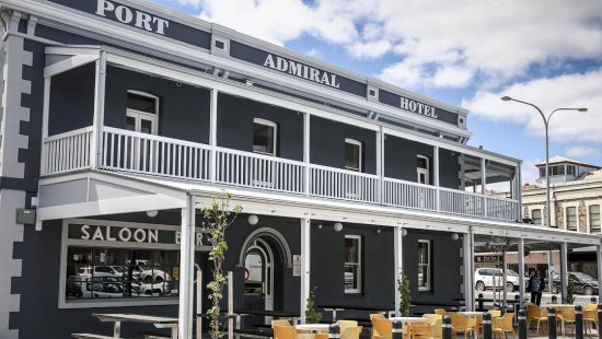 The Port Admiral Hotel, post renovations. (Picture: AAP/Mike Burton)