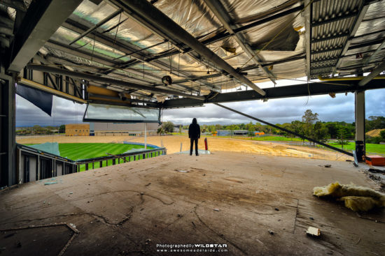 Football Park / AAMI Stadium, Abandoned Building Photographs, West Lakes, Adelaide, South Australia.