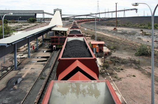 Port Augusta Power Station Coal Train.