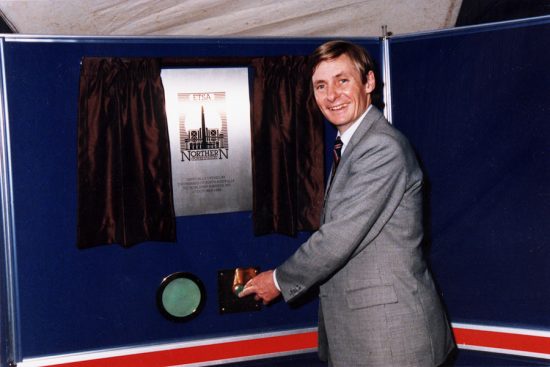Premier John Bannon opening the Northern Power Station c. 1985.